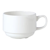 Steelite 11010188 Slimline Stacking Cup 10.0 Oz 5.0" X 3.75" X 2.5"