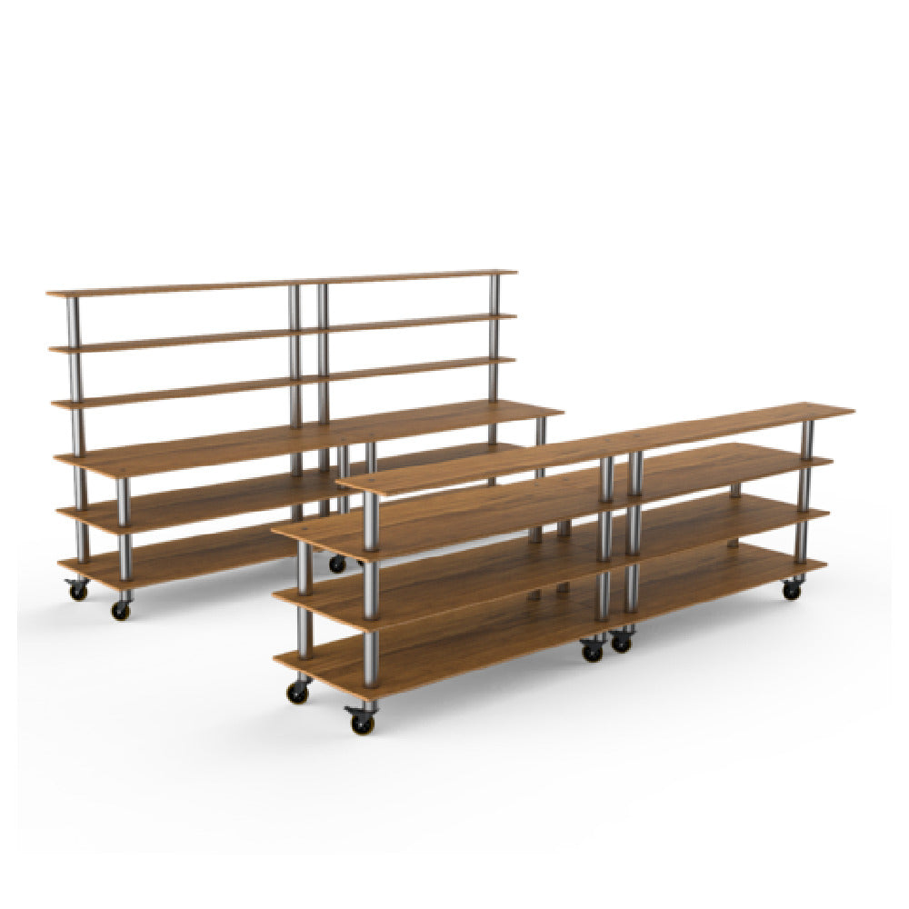 Steelite MGCMLC11BSXW - Double Bar Station, 141.75" X 34.5" X 71.0", Modular