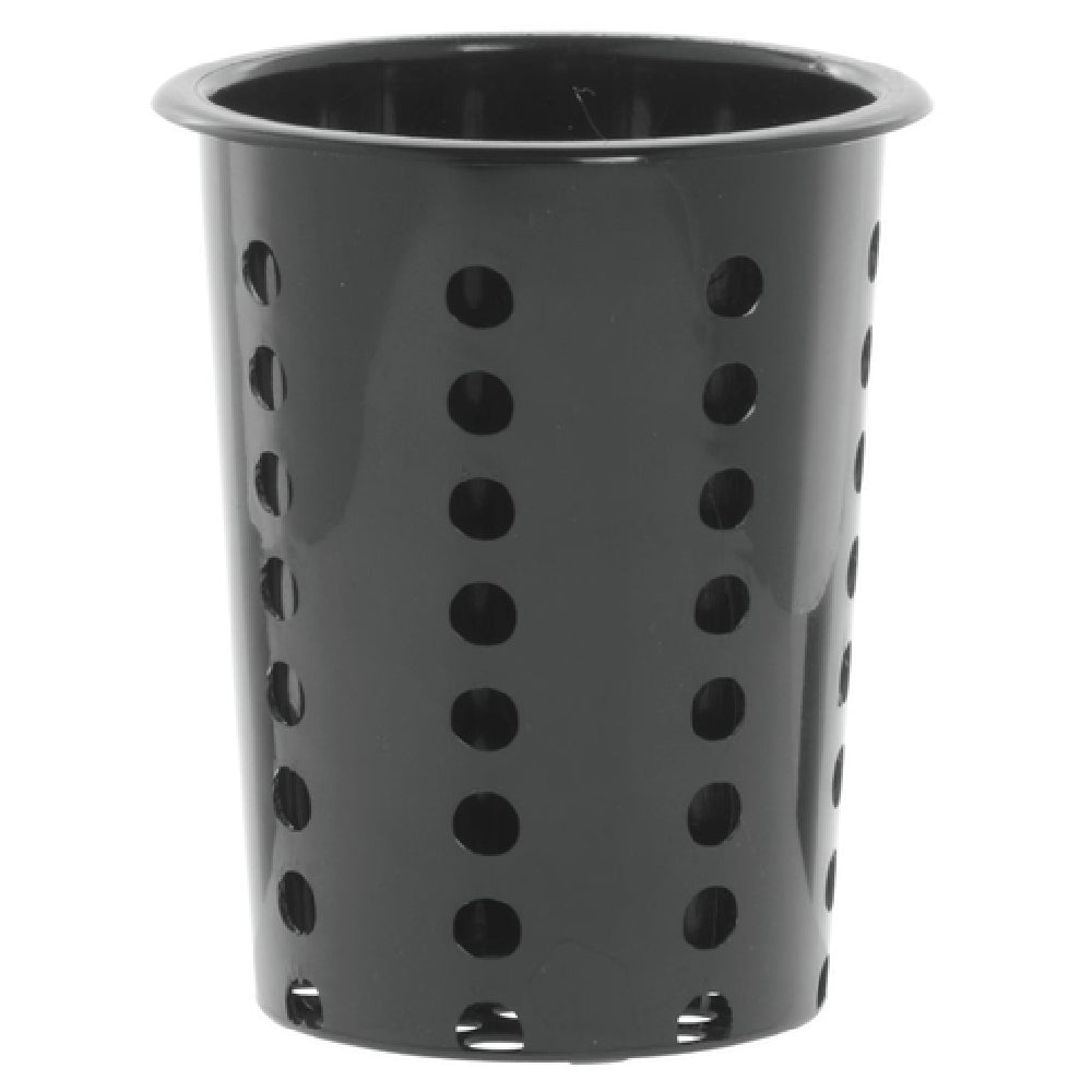 Hubert 13771 - Flatware Cylinder, 4-1/2" Dia. X 5"H, Perforated