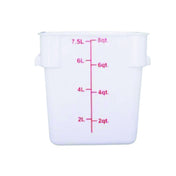Hubert 17700 - CenPro® Food Storage Container, 8-3/4"W X 8-3/4"D X 8-1/2"H, Square