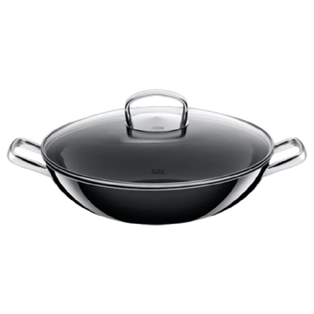 BauscherHepp 21.3726.7140 Induction Wok Pan 12-3/5" Dia. Round