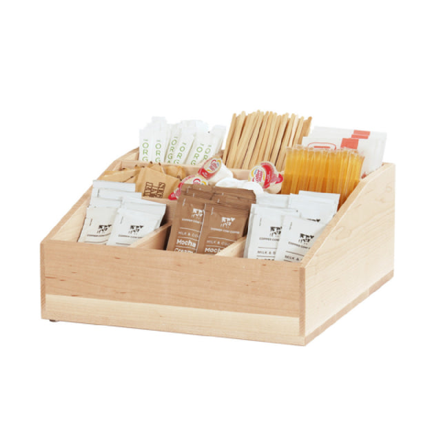 Cal-Mil 1714-71 Blonde Multi-Section Organizer 12"W X 12"D X 5.5"H Square