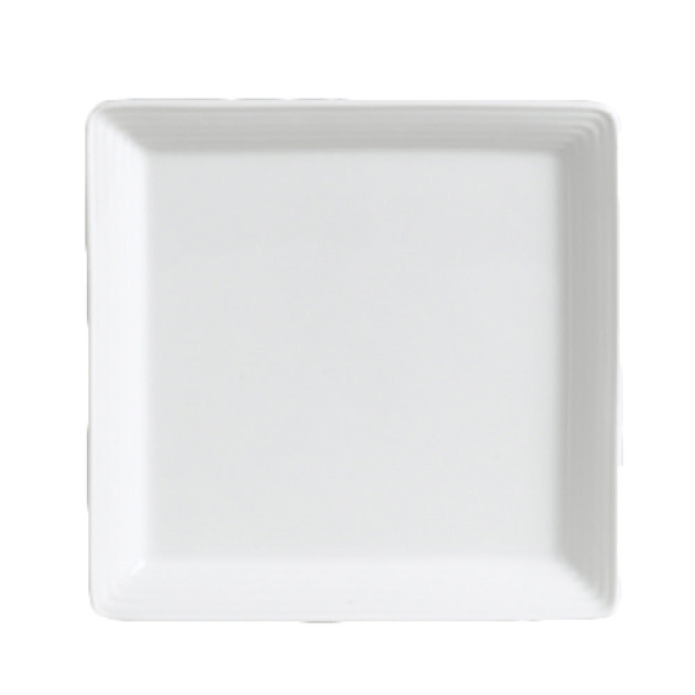 Steelite 6300P102 Square Tray Embossed 5.125" X 5.125"Aura Rene Ozorio