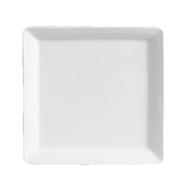 Steelite 6300P102 Square Tray Embossed 5.125" X 5.125"Aura Rene Ozorio