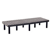 Quantum 662412DPP Polymer Dunnage Rack Vented 1000 Lb. Load Capacity