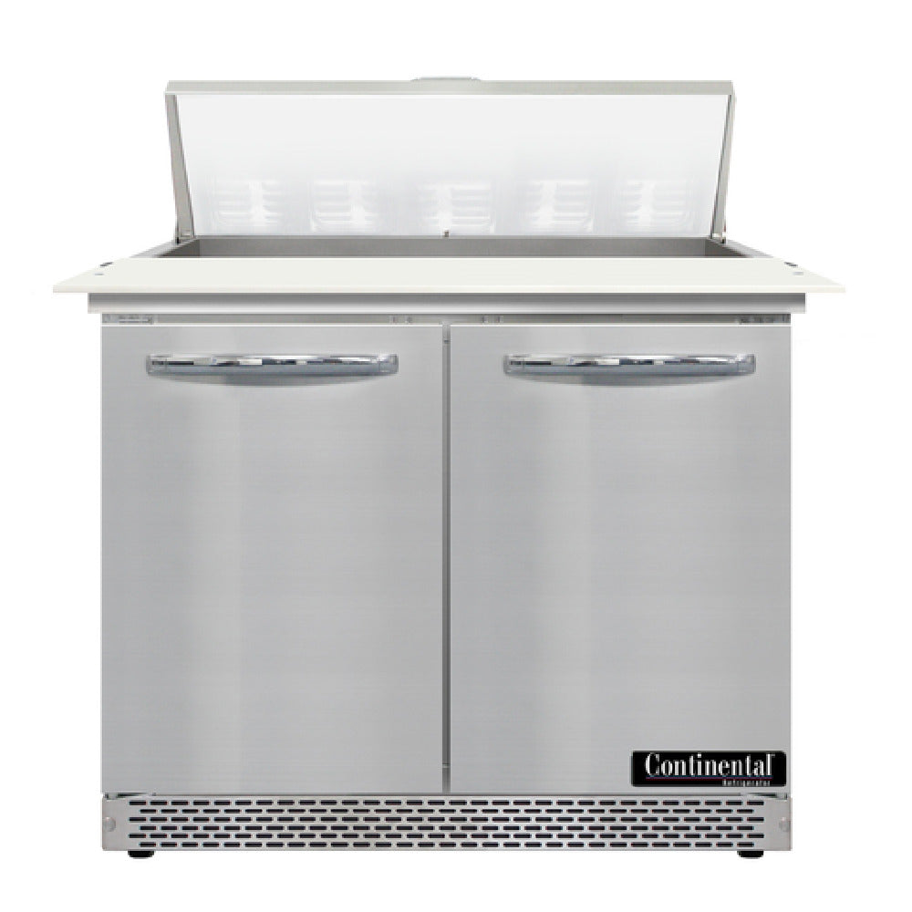 Continental Refrigerator D36N10C-FB Designer Line Sandwich Unit Front Breather