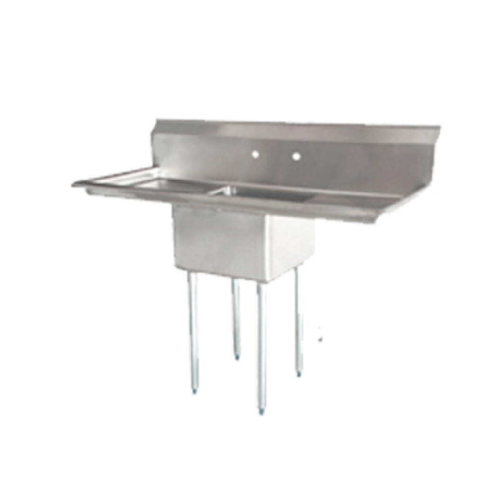 Omcan 25249 (25249) Pot Sink (1) 18" Front To Back X 18" Wide X 11" Deep Bowls