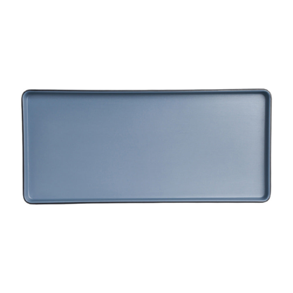 Steelite 7830JB024 Rectangle Plate 12.875" X 5.875" X 0.875" Baja