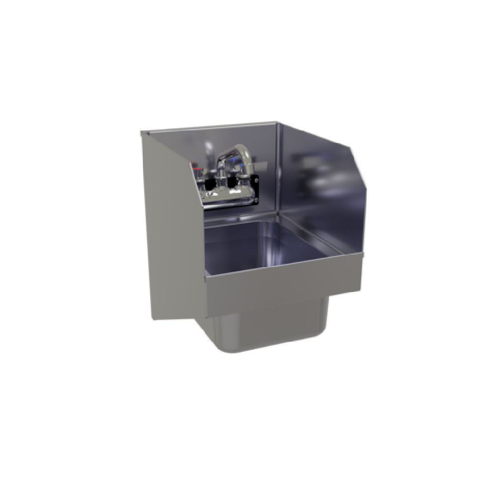 Glastender WH-12-S Hand Sink Wall Mount 12"W X 15"D OA