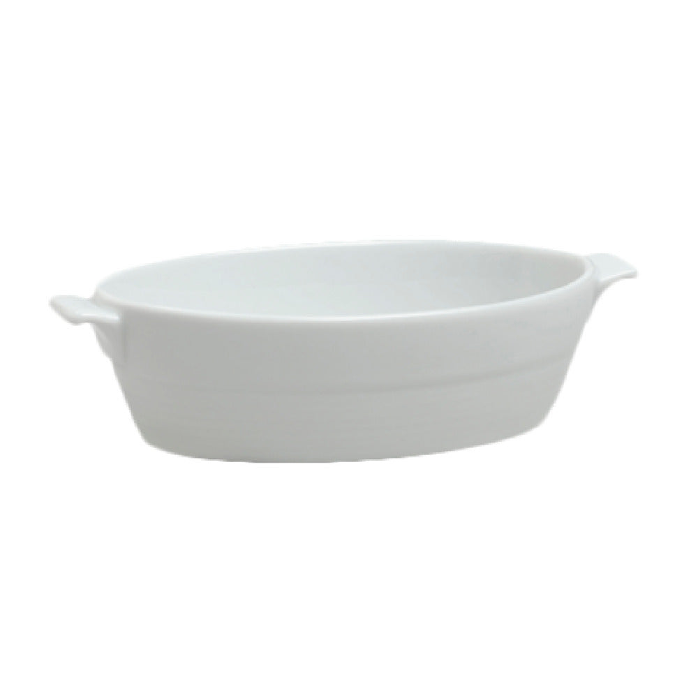 Steelite 6300P126 Large Oval Bowl 7.5 Oz 6.875" X 3.625" X 1.75"