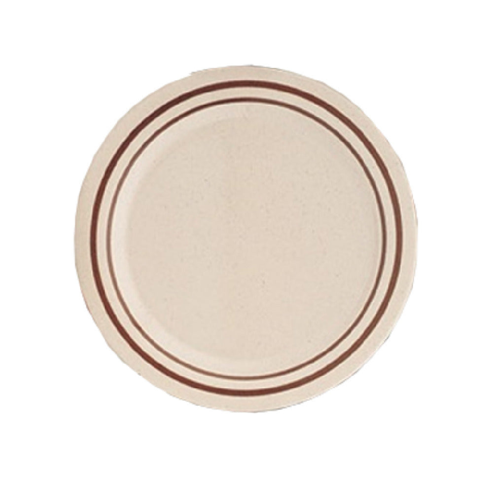 Yanco SS-106 Sesame Bread Plate 6-1/4" Dia. Round