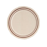 Yanco SS-106 Sesame Bread Plate 6-1/4" Dia. Round