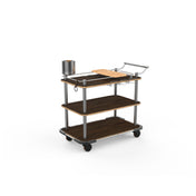 Steelite MGCRNX19WSXX Service Cart 42-1/2"L X 24"W X 36-1/2"H Mixed Materials