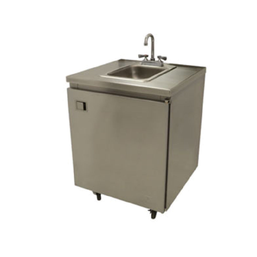 Advance Tabco SHK-MSC-26CH Mobile Hand Sink Hot & Cold Water Self-contained