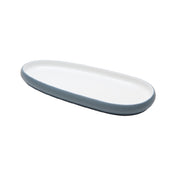 GET 21380-TOH/BL - Cheforward Hatch Platter, 11.6"L X 5.6"W X 1"H, Oblong
