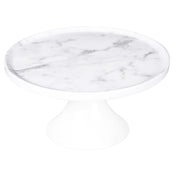 Elite Global Solutions M8RPKT-C Melamine Plate Stand 8" Dia. X 4"H Round