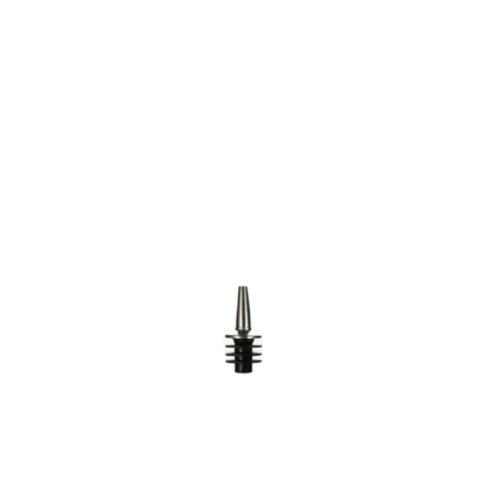 Hospitality Brands HB94089-006 Hospitality Brands Silicone Top Chrome Pourer (6 Each Per Case)