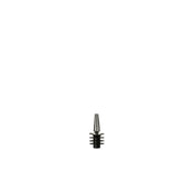 Hospitality Brands HB94089-006 Hospitality Brands Silicone Top Chrome Pourer (6 Each Per Case)