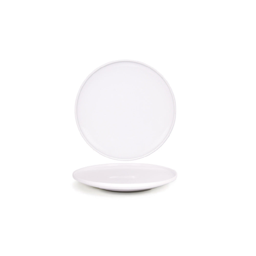 FOH DDP094WHP21 Bevel Plate 11" X 11" X 1.5"H Round