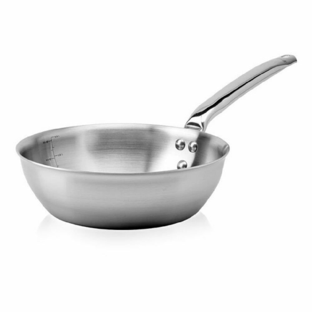 JB Prince S485 24 De Buyer Alchimy Saute Pan 9.5"dia Round Bottom