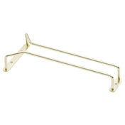 Royal ROY GH 10 - Glass Hanger, 10", Brass Plated Wire