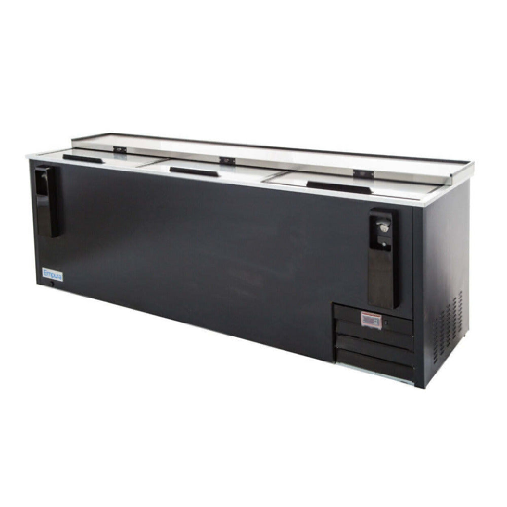 Empura E-KBC-95 - Bottle Cooler, 95.3"W X 27"D X 35"H, 29 Cu. Ft. Capacity