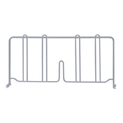 Quantum DIV18GY Wire Shelf Divider 18"D X 8"H Gray Epoxy Antimicrobial Finish