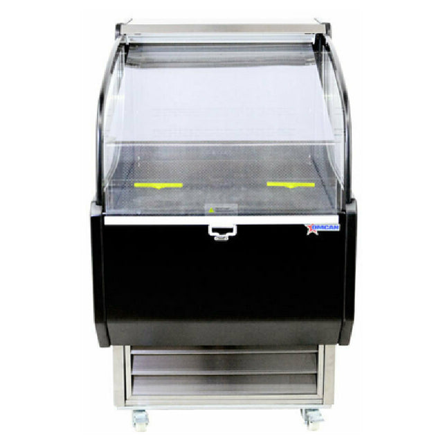 Omcan 44379 (RS-CN-0186) Display Case Refrigerated 186 Liters (6.6 Cu. Ft.) Capacity