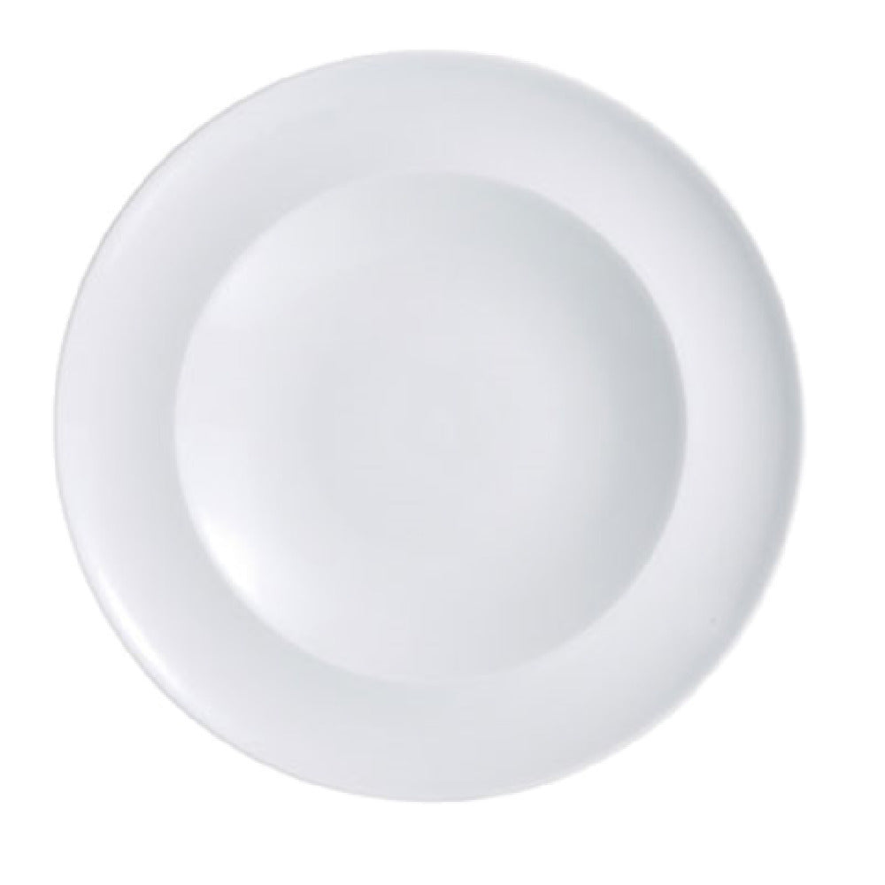 Arc Cardinal R0902 Arcoroc Vintage Rim Plate (D:10.5'') High Alumina Porcelain