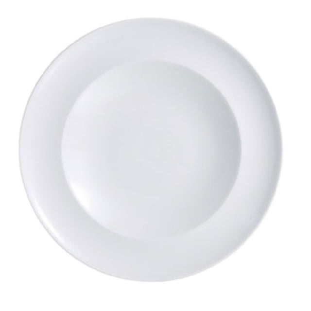 Arc Cardinal R0902 Arcoroc Vintage Rim Plate (D:10.5'') High Alumina Porcelain