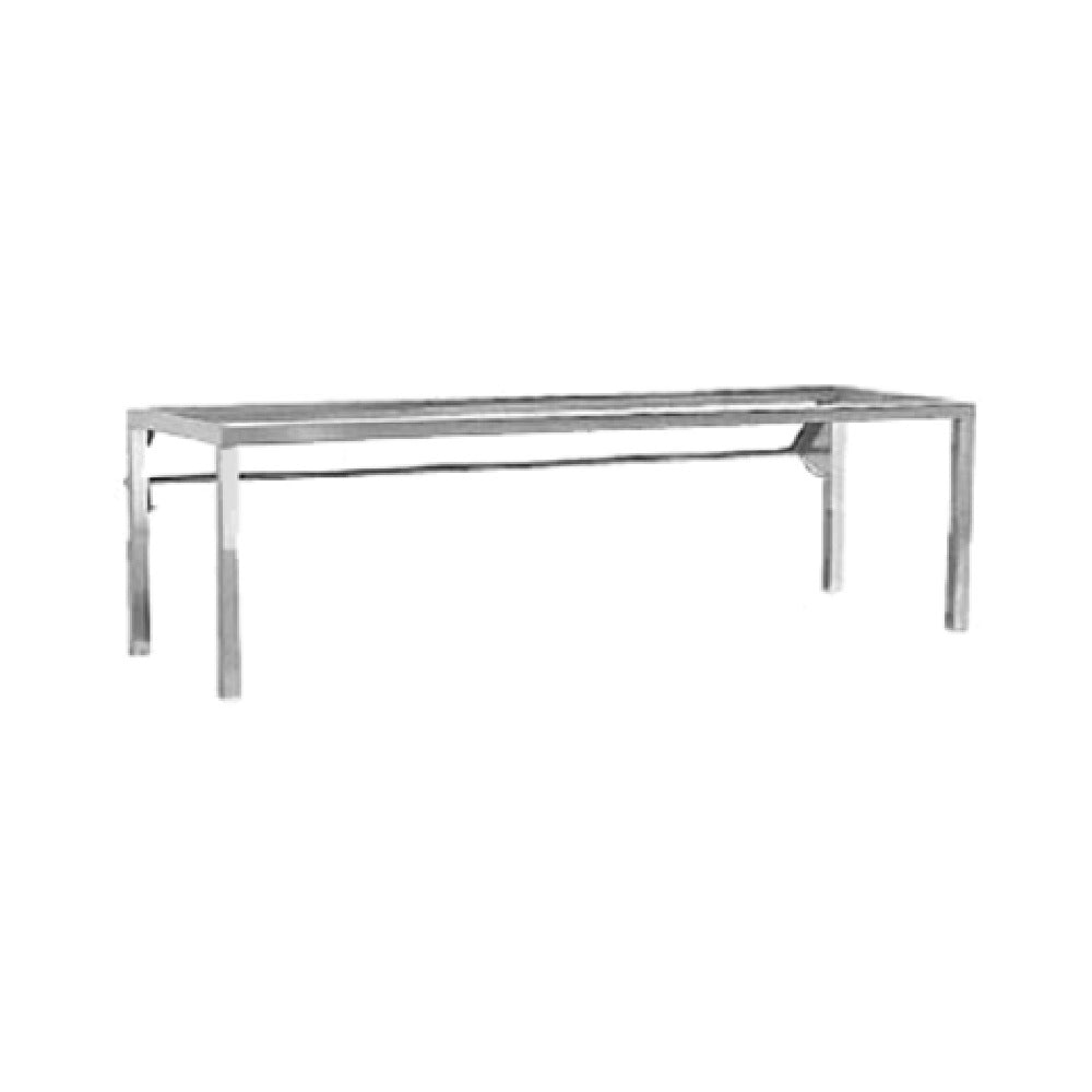 Randell RAN SGS84 Single-Tier Overshelf 24"W With 6" Adjustable Sneeze Guard