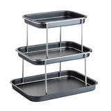 TableCraft Products 12065 - Sharing Tower, 3-tier, 14.75"x10.75"x13.75"