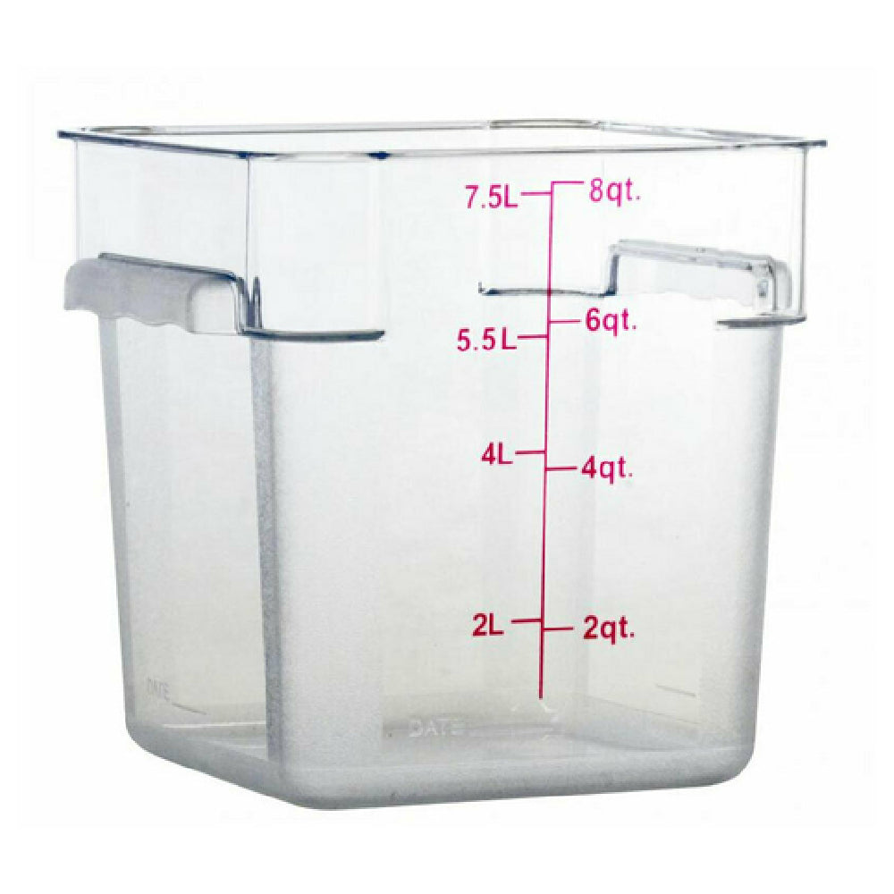 Omcan 80169 (80169) Food Storage Container 8 Quart Square