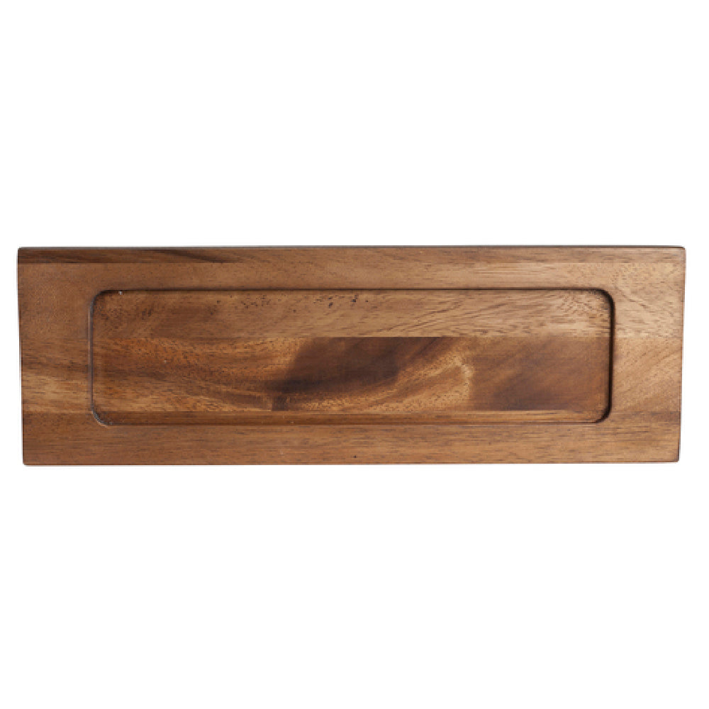 Steelite 6525T186 Underliner 13.875" X 4.625" Creations Wood