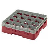 Cambro 16S418416 Camrack® Glass Rack With Soft Gray Extender Full Size