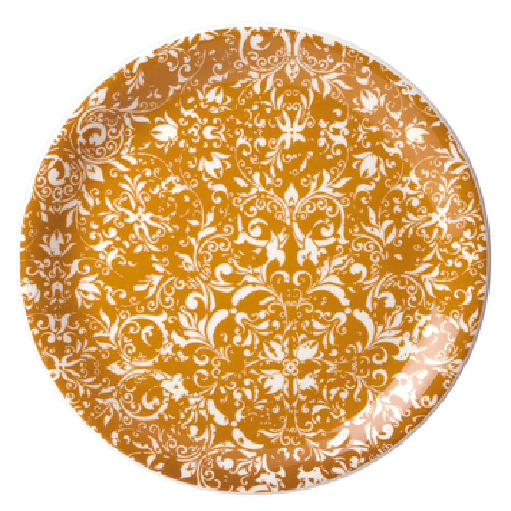 Steelite 17660567 Taste Coupe Plate 8.0"Ink Legacy Ginger
