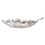 Bon Chef 80156BLKSPKLD Platter 21-5/16" X 10-1/4" X 2-13/16"H Acorn Leaf Shaped
