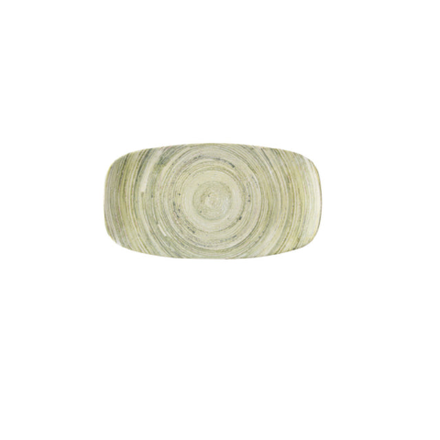 Churchill China HEFEXO141 - Fern Chefs Oblong Plate, 13 7/8X7 3/8", Ceramic