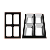 GET Enterprises T0A20YW Bugambilia® Single Tile 20-13/16" X 12-3/4" Cast Aluminum With Resin Coating
