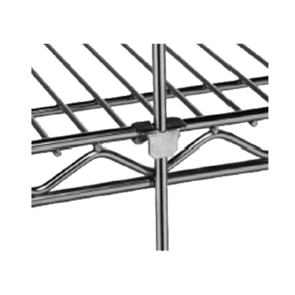 Metro R52S Super Erecta® Rod & Tabs 52" Stainless Steel