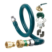 Krowne M12548K Royal Series Moveable Gas Connection Kit 1-1/4” I.D. 48” Long