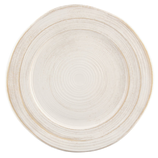 Elite Global Solutions D1134ST-OWD Plate 11-3/4" Dia. X 1"H Irregular Round