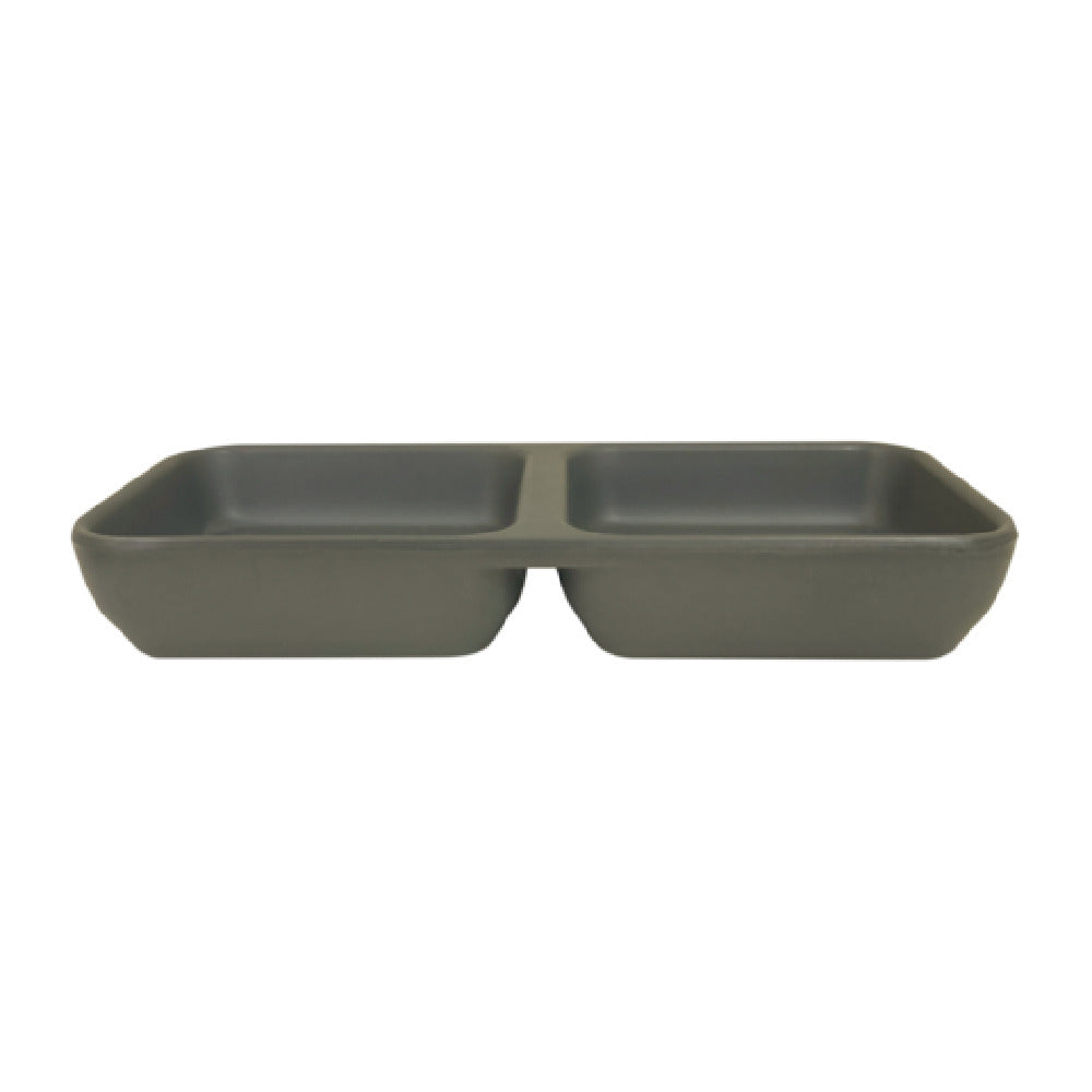 Thunder Group 19002SG Sauce Dish 2-compartment 4 Oz.