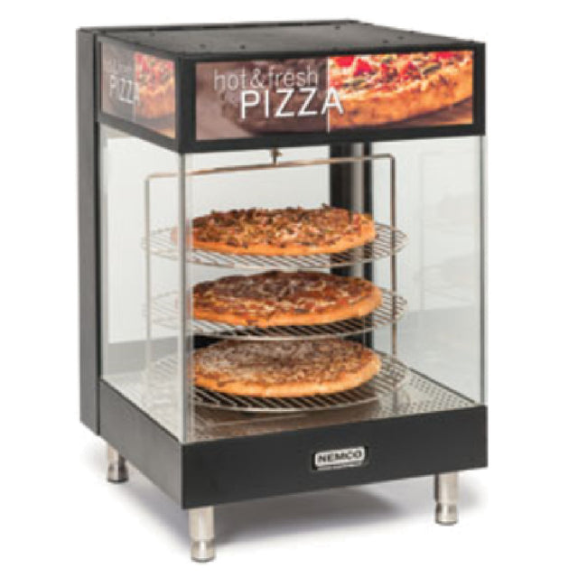 Nemco 6420 Pizza Merchandiser Countertop 3-tier