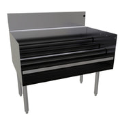 Glastender LDB-36 Underbar Liquor Steps Free Standing 36"W X 24"D (aligns With 24" Deep Units Without Speed Rail)