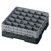 Cambro 25S534110 Camrack® Glass Rack With (2) Soft Gray Extenders Full Size