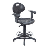 National Public Seating 6722HB NPS® Kangaroo Task Chair 300lb. Weight Capacity