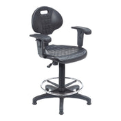 National Public Seating 6722HB NPS® Kangaroo Task Chair 300lb. Weight Capacity