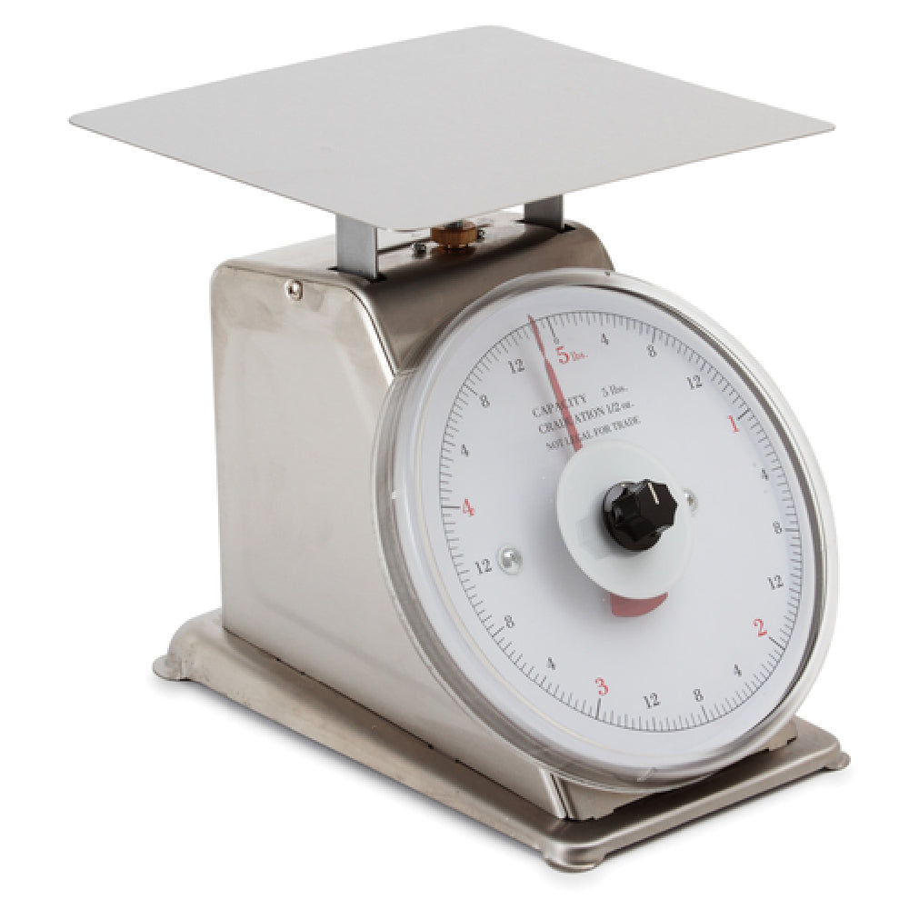 Royal ROY S 6 5 RS - Scale, 5 Lb. X 1/2 Oz. Capacity, 6" Rotary Dial