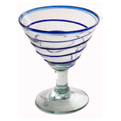 Orion Trading & Design G4667-CW Spiral Cocktail / Margarita Glass 12 Oz. 5" Dia. X 6"H